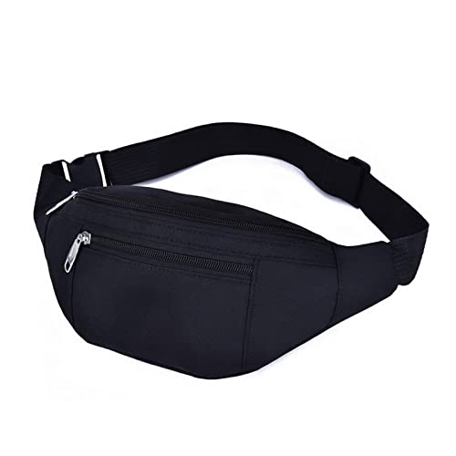 jonam Gürteltasche Nylonhandtasche, Sportgürteltasche, Telefonreisetasche.(Color:Black) von jonam