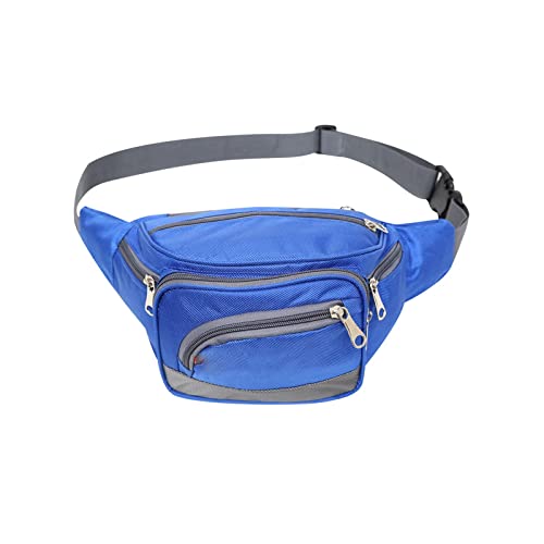 jonam Gürteltasche Sport Laufen Radfahren Messenger Brusttasche Herren- und Damen-Hüfttasche mit großer Kapazität(Color:Blue) von jonam