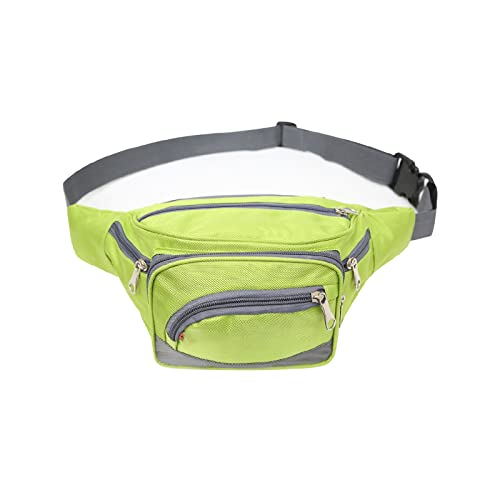 jonam Gürteltasche Sport Laufen Radfahren Messenger Brusttasche Herren- und Damen-Hüfttasche mit großer Kapazität(Color:Green) von jonam