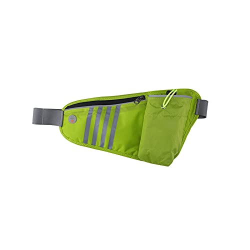 jonam Gürteltasche Sporttasche laufende Taille Tasche, Pocket Jogging Tragbare wasserdichte Radtasche, Outdoor-telefone Anti-Diebstahl-Gurtbeutel Wasserflasche(Color:Green) von jonam