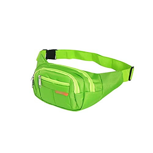 jonam Gürteltasche Sporttaschen, Herren- und Damen-Freizeit-Handy-Taschen, im Freien wasserdichte diagonale Oxford-Tuch Taschen im Freien(Color:Green) von jonam