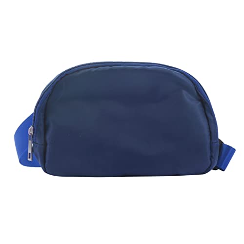 jonam Gürteltasche Waist Bag Zipper Chest Bag Outdoor Sports Crossbody Bag Casual Travel Belt Bag Pocket Money Pouch Bags(Color:Blue) von jonam
