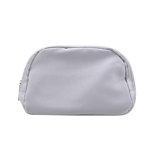 jonam Gürteltasche Waist Bag Zipper Chest Bag Outdoor Sports Crossbody Bag Casual Travel Belt Bag Pocket Money Pouch Bags(Color:White) von jonam