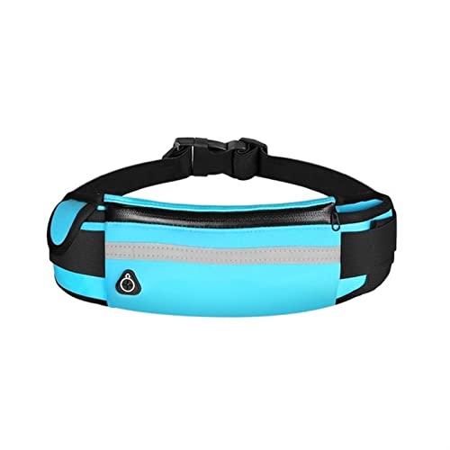 jonam Gürteltasche Waist Pack Running Bag Sport Portable Gym Holographic Waist Bag Men Women Phone Belt Bag Multi-func Jogging(Color:Blue) von jonam