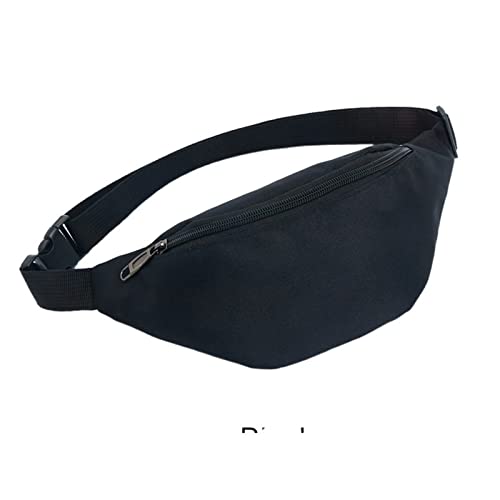 jonam Gürteltasche Women Waist Bag Belt Bag Pocket Waterproof Festival Party Sling Chest Daypack(Color:Black) von jonam