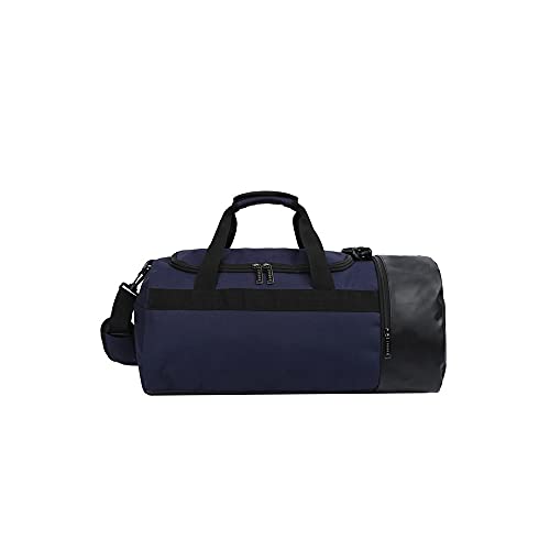 jonam Herrentasche Sport Nylon Barrel Baketball Tasche Reise Tragen Sie auf Gepäck Duffle Bags Organizer One-Shoulder/Crossbody/Handtaschen(Color:Blue) von jonam