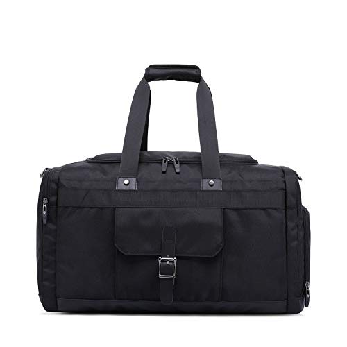 jonam Laptop Tragetasche Die Neue Reisetasche Fitness Tasche Freizeit Große Kapazität Gepäcktasche Faltbare Reisetaschen (Color : Black) von jonam