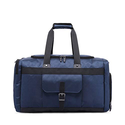 jonam Laptop Tragetasche Die Neue Reisetasche Fitness Tasche Freizeit Große Kapazität Gepäcktasche Faltbare Reisetaschen (Color : Blue) von jonam
