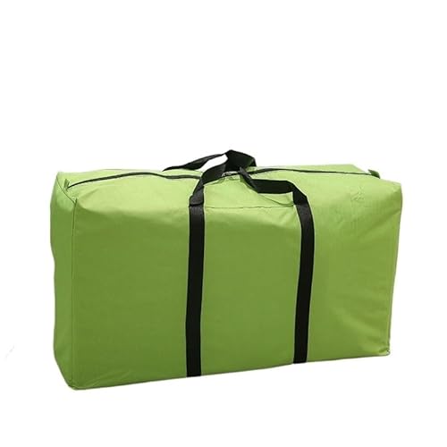 jonam Laptop Tragetasche Large Capacity Folding Luggage Bag Travel Clothes Storage Bag Zipper Oxford Thin Portable Mobile Luggage Bag (Color : Green) von jonam
