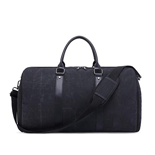 jonam Laptop Tragetasche Männer Reisetasche Bereich for Taschen Fitness-Paket (Color : Black) von jonam