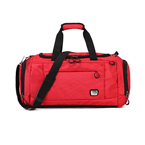 jonam Laptop Tragetasche Turnhalle Schwarze Taschen Sport Frauen Fitness Gadgets Yoga Bag Gym Sack Gymnastik Pack for Training Reise Sport Duffle Bags (Color : Red) von jonam