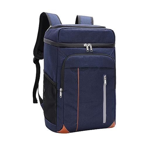 jonam Rucksack für unterwegs Large Insulated Bag Outdoor Picnic Beach Thermal Bag Cooler Car Refrigerator for Food(Color:Blue) von jonam