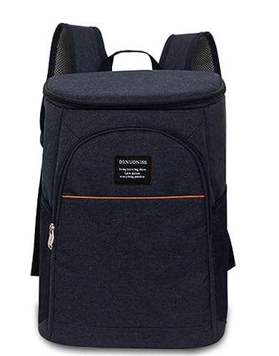 jonam Rucksack für unterwegs Thermal Backpack Waterproof Thickened Cooler Bag Large Insulated Bag Picnic Cooler Backpack Refrigerator Bag(Color:Blue) von jonam