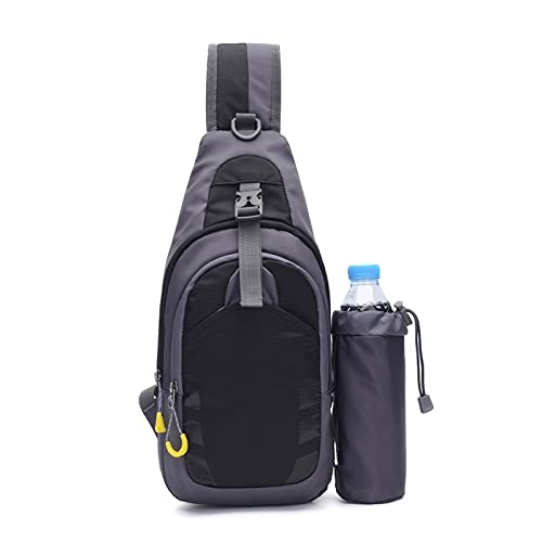 jonam Umhängetasche Travel Backpack, Outdoor Sports Backpack, Waterproof, Mountaineering (Color : Black) von jonam