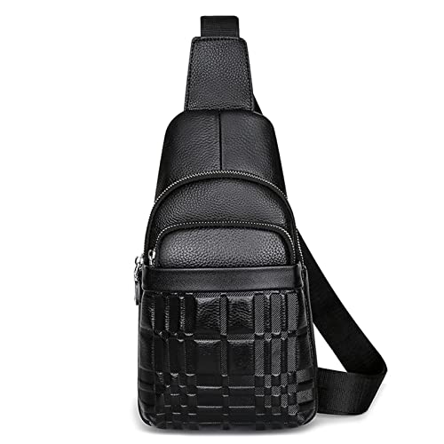 jonam Umhängetaschen für Herren Men's Waist Bag Cross Bag Travel Men's Belt Bag Waterproof Chest Bag (Color : C) von jonam