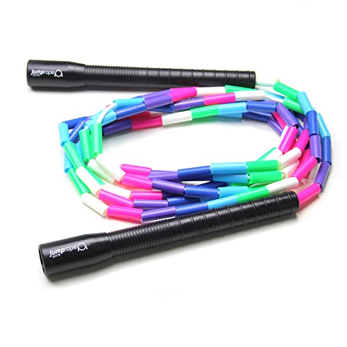 Professionelles Rope Skipping Wettkampf Springseil Freestyle Bead - Länge verstellbar (Waldfee, 3.0) von jump rope sports