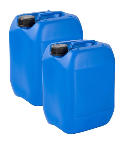10 L Wasserkanister, Trinkwasserkanister, Camping Kanister Farbe blau BPA-frei für Lebensmittel und Trinkwasser (2) von kanister-vertrieb
