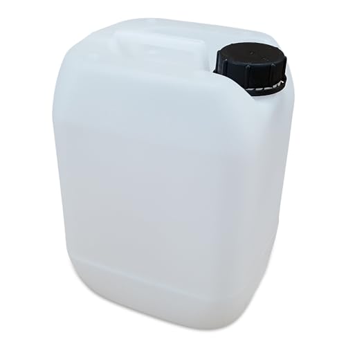 kanister-vertrieb® Wasserkanister Trinkwasserkanister Kanister BPA-frei lebensmittelecht (10 L Natur) von kanister-vertrieb