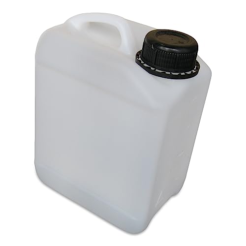 kanister-vertrieb® Wasserkanister Trinkwasserkanister Kanister BPA-frei lebensmittelecht (2 Liter Natur) von kanister-vertrieb