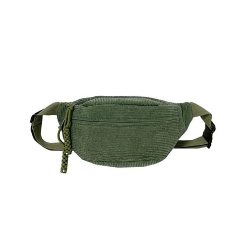 kawehiop Funktionelle Brusttasche für die Organisation des täglichen Bedarfs. Schultertasche aus Polyester, Gürteltasche, Hüfttasche, Hüfttasche, Grün von kawehiop