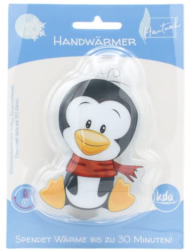 kda Handwärmer/Taschenwärmer in verschiedenen Motiven | wiederverwendbar | für Kinder und Erwachsene (Pinguin) von kda