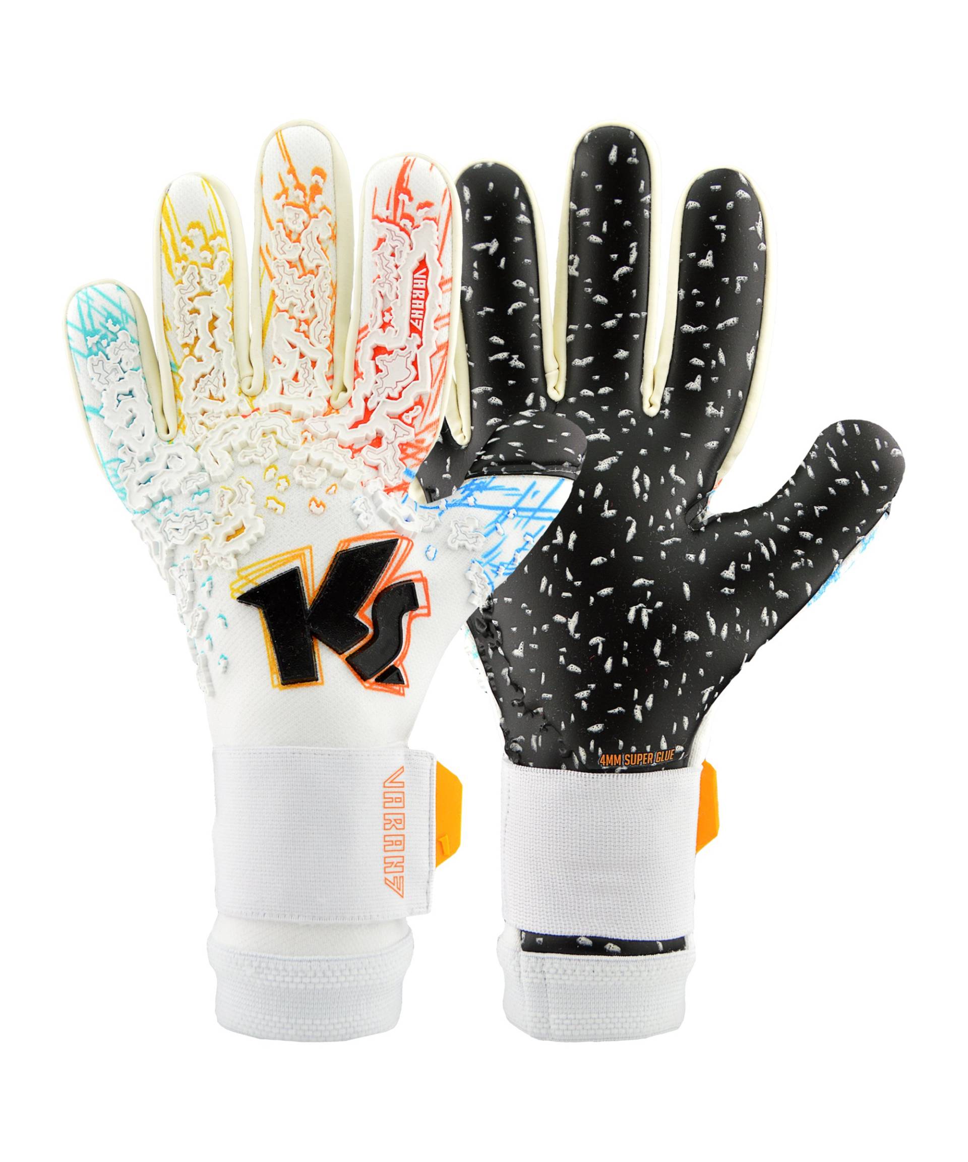 KEEPERsport Varan7 Hero NC TW-Handschuhe Blau Weiss F701 von keepersport