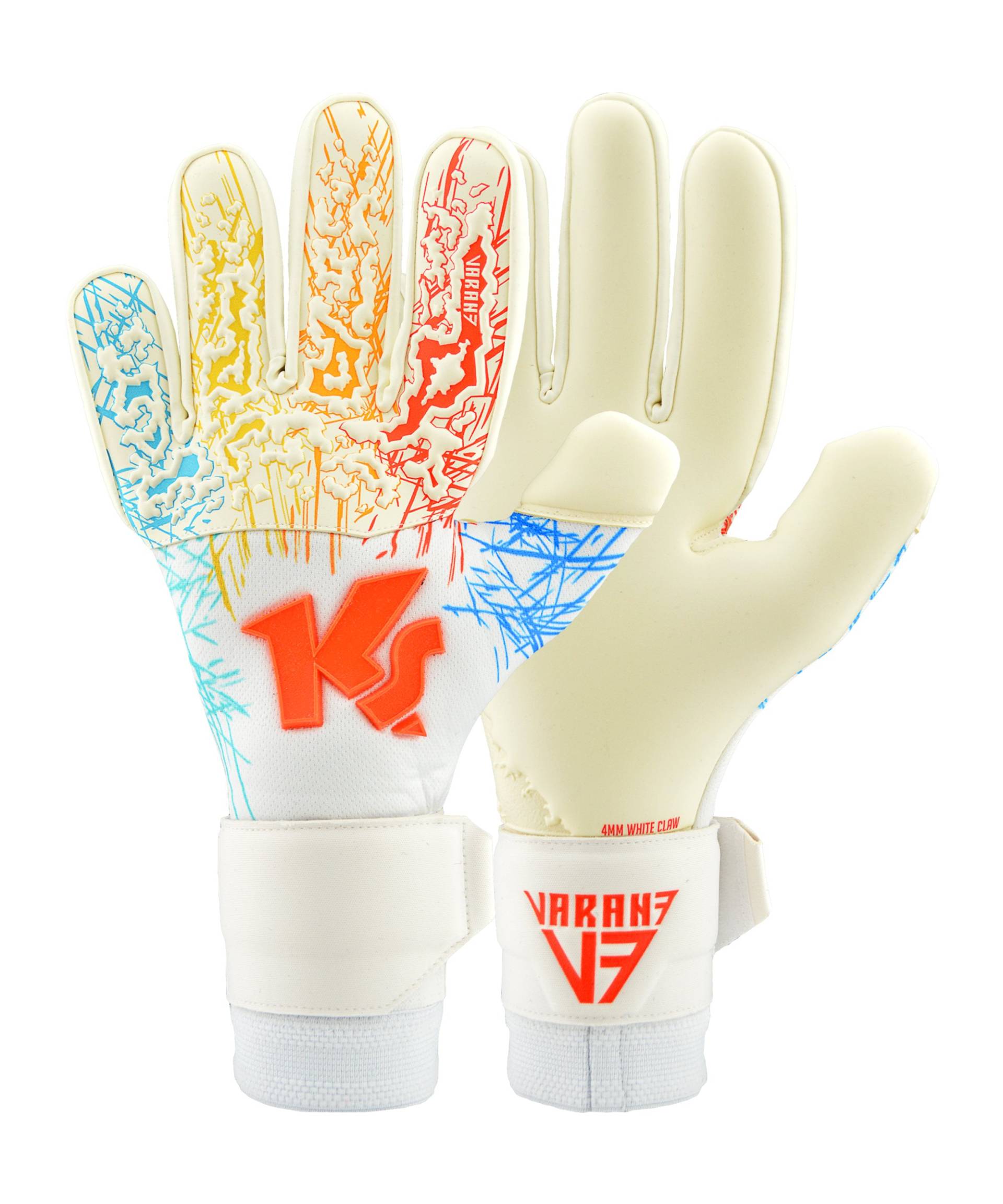 KEEPERsport Varan7 Pro NC TW-Handschuhe Rot Weiss F701 von keepersport