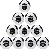 10er Ballpaket Kempa Game Changer Spectrum Synergy Primo Handball grau/marine 2 von kempa