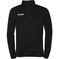 Kempa 1/4-Zip Top Sweatshirt Herren schwarz XXL von kempa