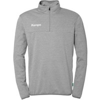 Kempa 1/4-Zip Top Sweatshirt Kinder dark grau melange 128 von kempa