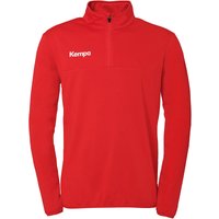 Kempa 1/4-Zip Top Sweatshirt Kinder rot 152 von kempa