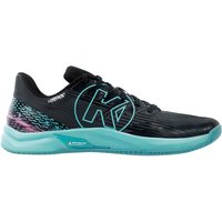 Kempa Attack Two 2.0 Handballschuhe schwarz/aqua 45.5 von kempa