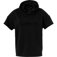 Kempa Black&White Kapuzenshirt Damen schwarz XL von kempa