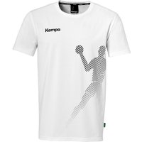 Kempa Black&White T-Shirt weiß 3XL von kempa