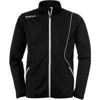 Kempa CURVE Classic Trainingsjacke Kinder schwarz/weiss 116 von kempa