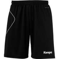 Kempa Curve Handballshorts Kinder schwarz/weiss 128 von kempa