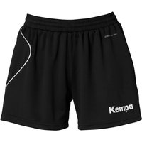 Kempa CURVE SHORTS WOMEN schwarz/weiss XXL von kempa