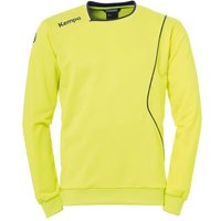 Kempa CURVE Trainings-Top Kinder fluo gelb/deep blau 116 von kempa