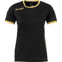 Kempa CURVE TRIKOT WOMEN schwarz/gold XXL von kempa