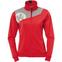 Kempa Core 2.0 Polyesterjacke Damen rot/dark grau melange XS von kempa