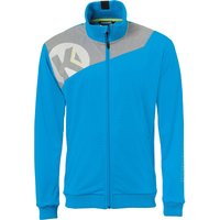 Kempa Core 2.0 Polyesterjacke kempablau/dark grau melan L von kempa