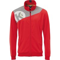 Kempa Core 2.0 Poly Jacke rot/dark grau melange S Kempa Core 2.0 Poly Jacke rot/dark grau melange S von kempa