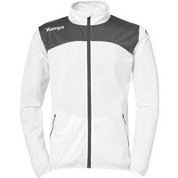 Kempa Emotion 2.0 Poly Trainingsjacke weiß/anthrazit 128 von kempa