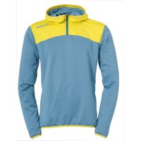 Kempa Emotion 2.0 Quarter Zip Hoody dove blau/limonengelb XL Kempa Emotion 2.0 Quarter Zip Hoody dove blau/limonengelb XL von kempa