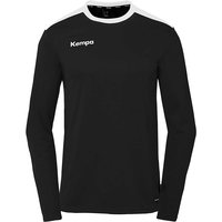 Kempa Emotion 27 langarm Trikot Kinder schwarz/weiß 152 von kempa