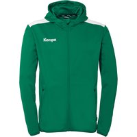 Kempa Emotion 27 Trainingsjacke mit Kapuze Herren lagune/weiß XL von kempa
