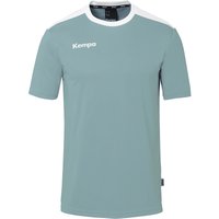 Kempa Emotion 27 Trainingsshirt Kinder aqua/weiß 116 von kempa