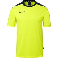 Kempa Emotion 27 Trainingsshirt Kinder fluo gelb/marine 140 von kempa