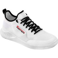 Kempa Kourtfly Handballschuhe Kinder weiß/rot/schwarz 38 von kempa