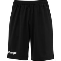 Kempa Player Handballshorts Kinder schwarz/weiß 116 von kempa